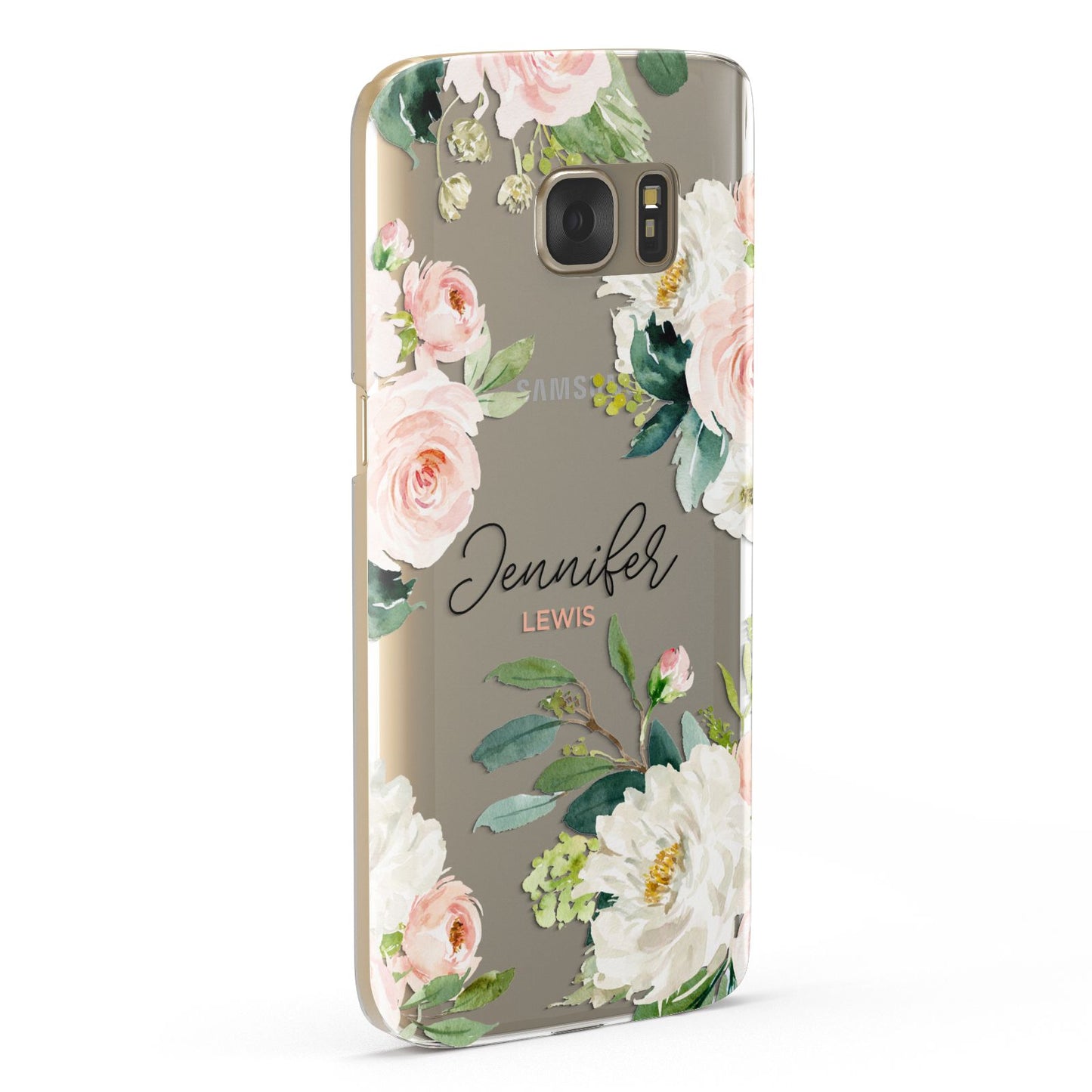 Bunches of Roses Personalised Names Samsung Galaxy Case Fourty Five Degrees