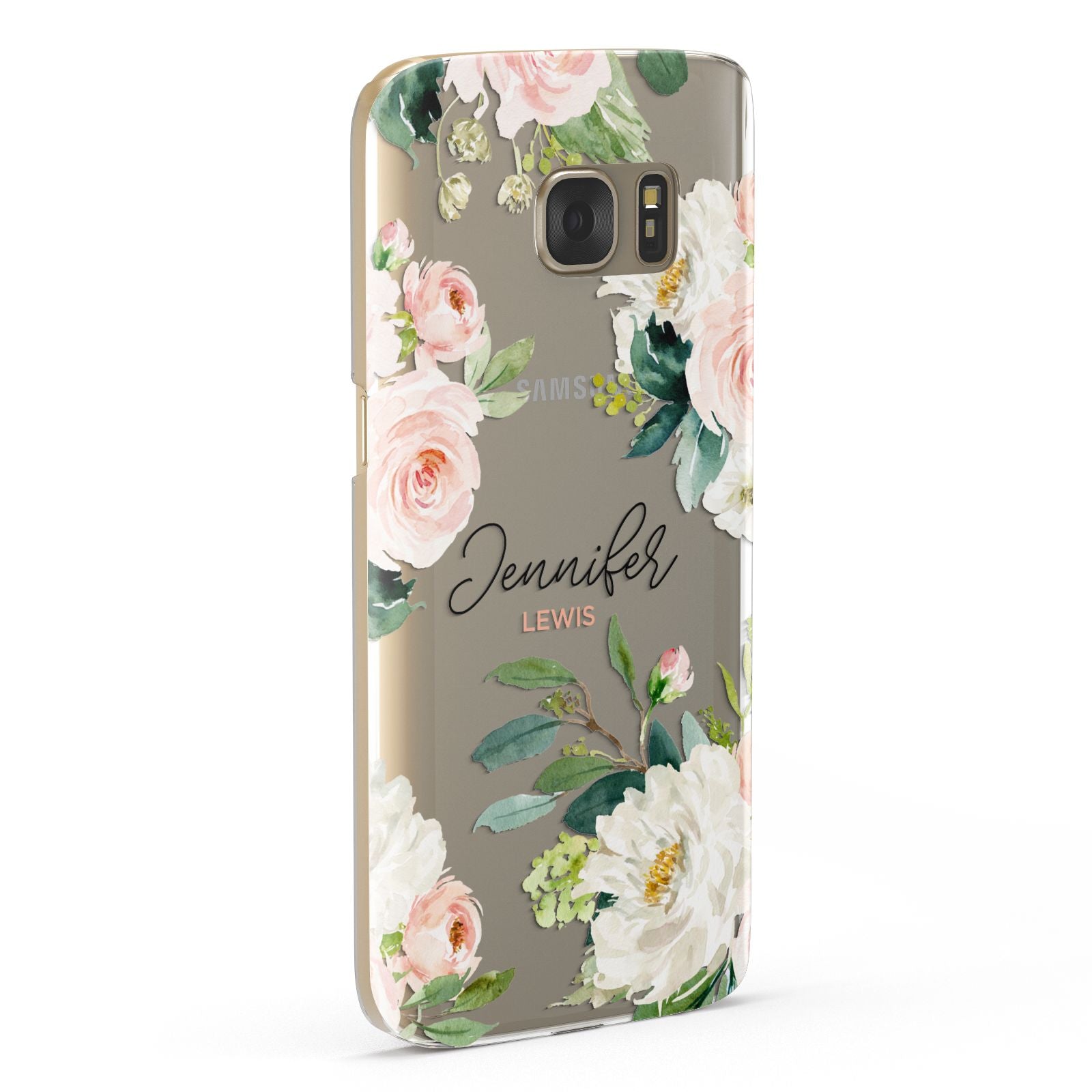 Bunches of Roses Personalised Names Samsung Galaxy Case Fourty Five Degrees