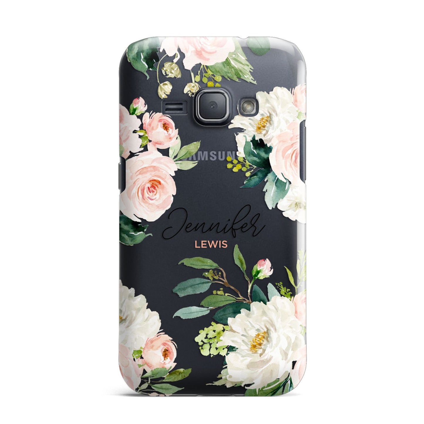 Bunches of Roses Personalised Names Samsung Galaxy J1 2016 Case