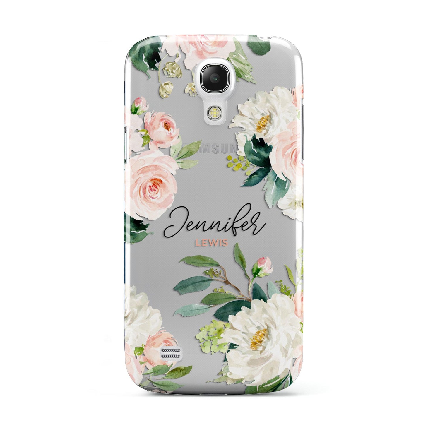 Bunches of Roses Personalised Names Samsung Galaxy S4 Mini Case