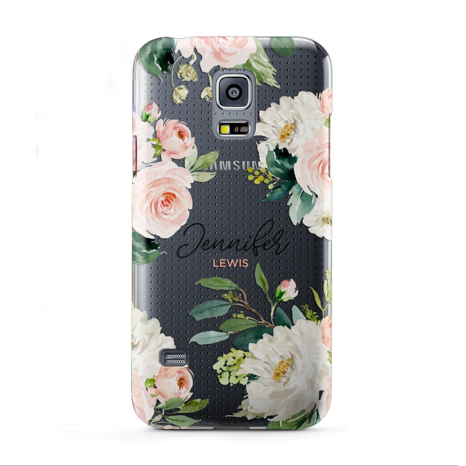 Bunches of Roses Personalised Names Samsung Galaxy S5 Mini Case