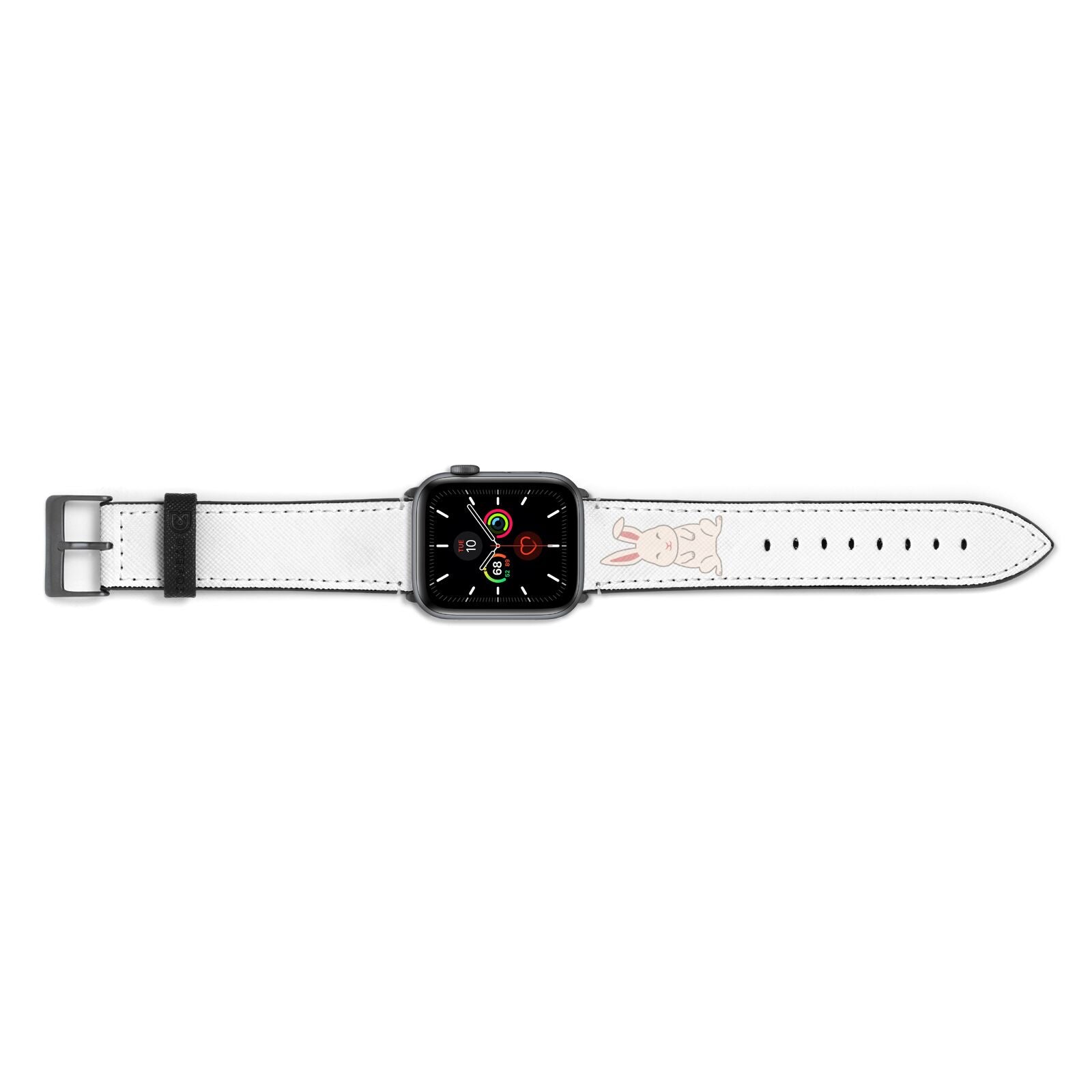 Bunny Apple Watch Strap Landscape Image Space Grey Hardware