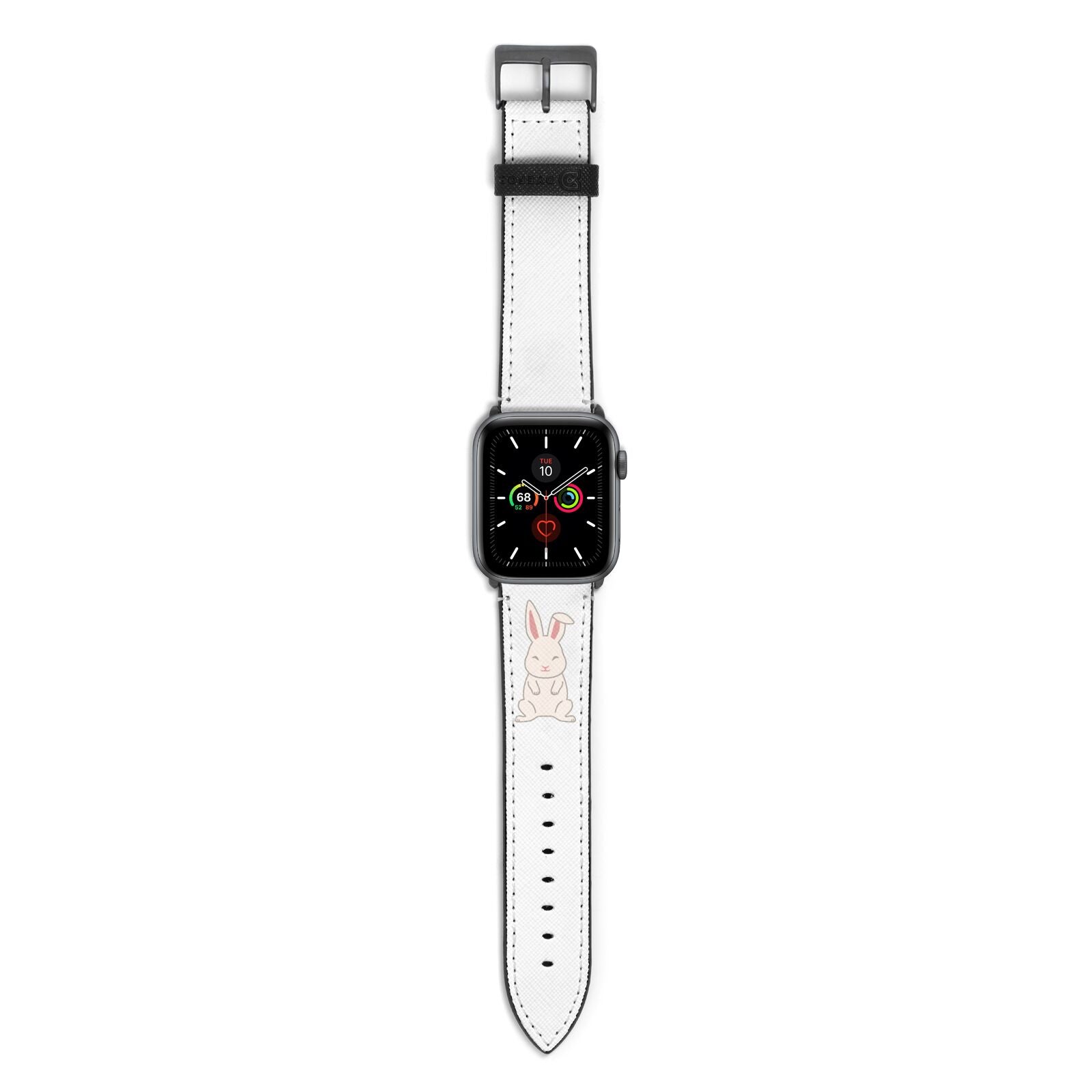 Bunny Apple Watch Strap with Space Grey Hardware