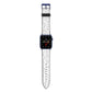Bunny Rabbit Apple Watch Strap with Blue Hardware