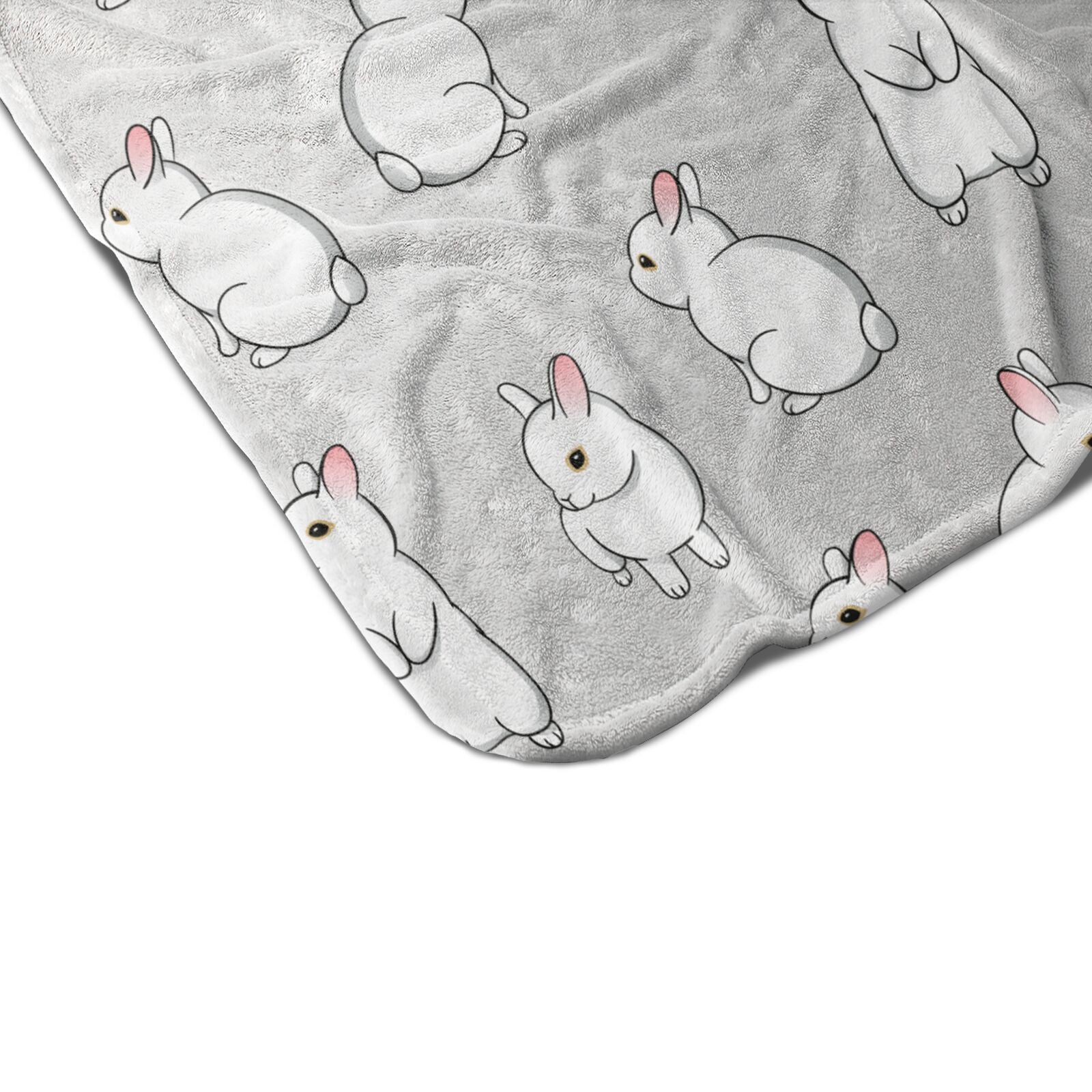 Fleece blankets 2024 for rabbits