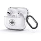 Business Logo Custom AirPods Glitter Case 3rd Gen Side Image