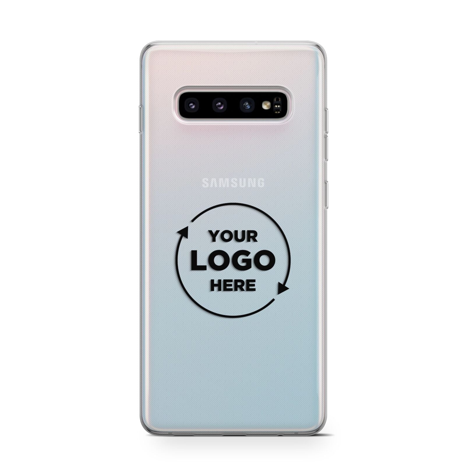 Business Logo Custom Protective Samsung Galaxy Case