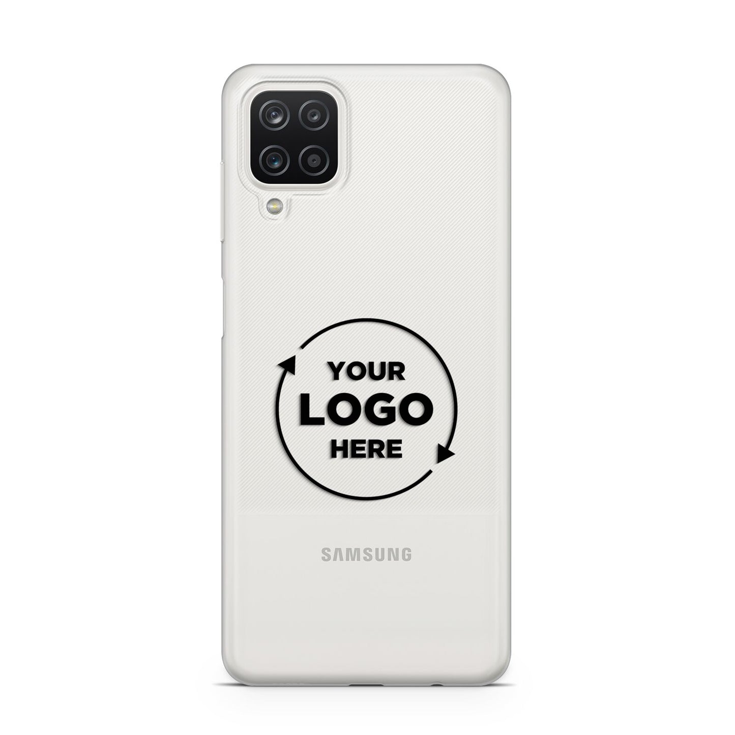 Business Logo Custom Samsung A12 Case