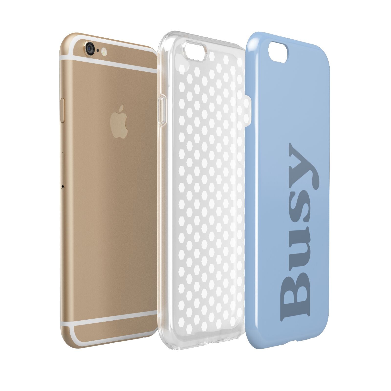 Busy Quote Apple iPhone 6 3D Tough Case Expanded view