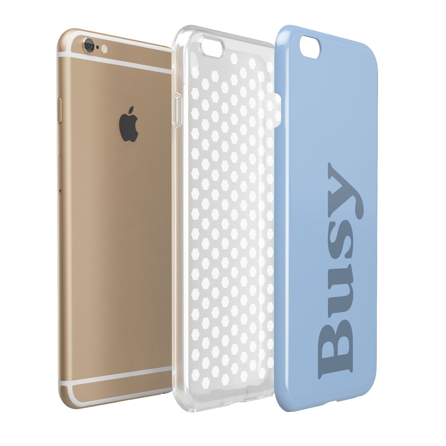 Busy Quote Apple iPhone 6 Plus 3D Tough Case Expand Detail Image