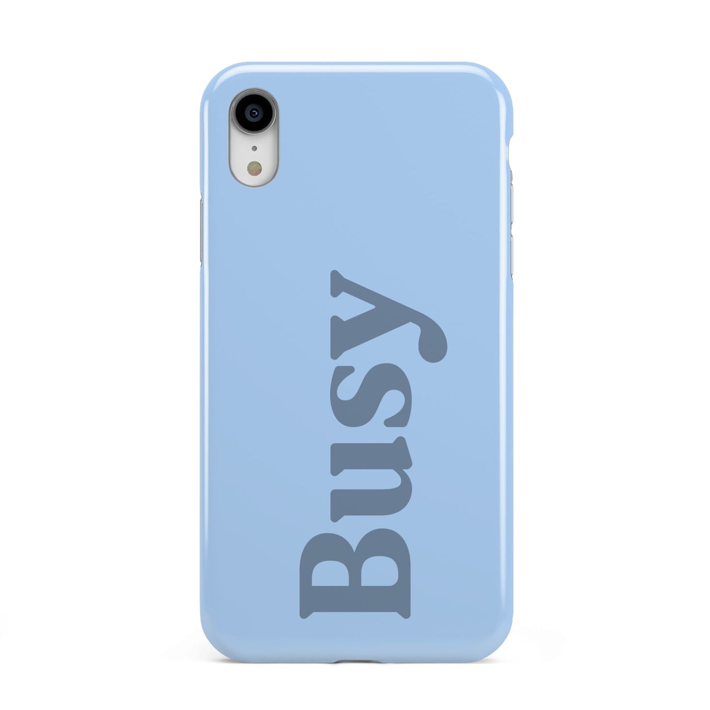 Busy Quote Apple iPhone XR White 3D Tough Case