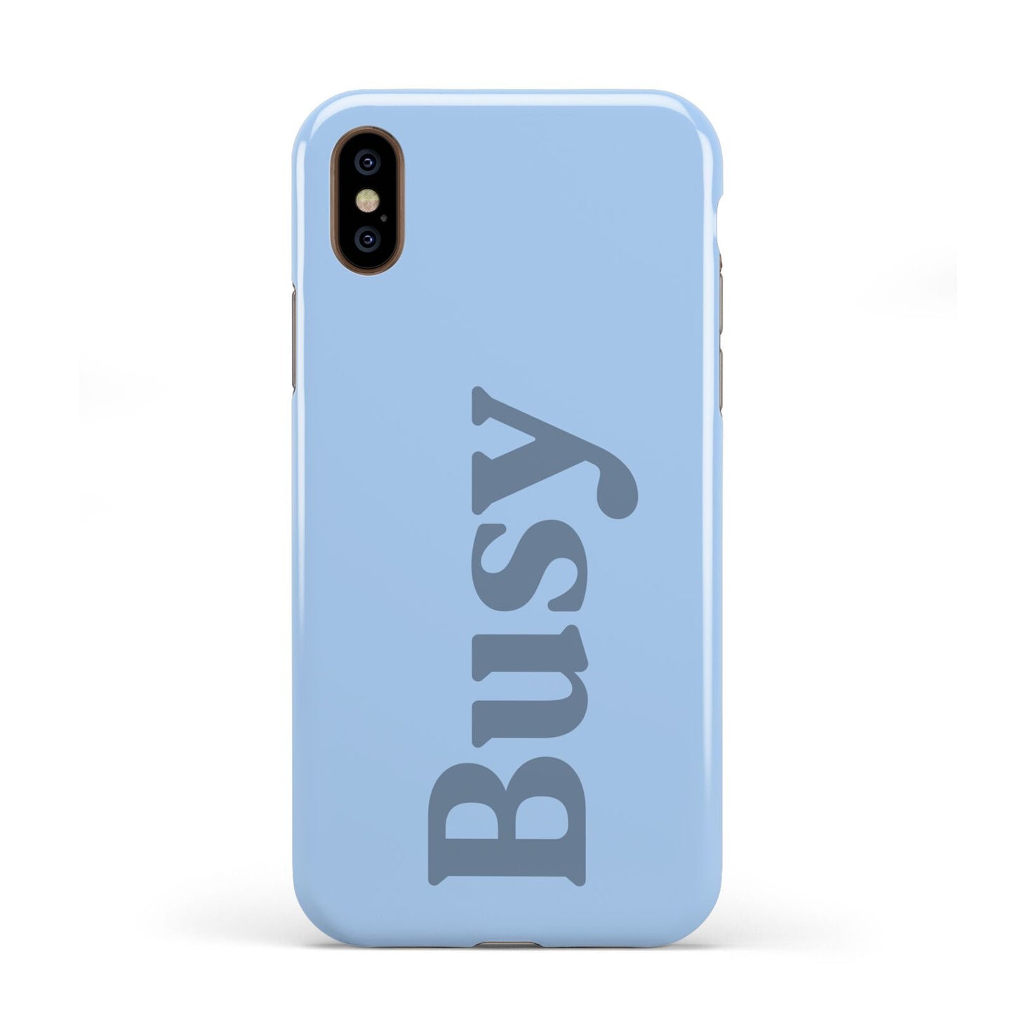 Busy Quote Apple iPhone XS 3D Tough