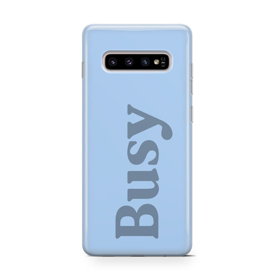 Busy Quote Protective Samsung Galaxy Case