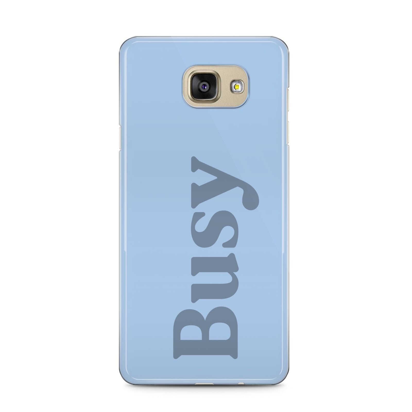 Busy Quote Samsung Galaxy A5 2016 Case on gold phone