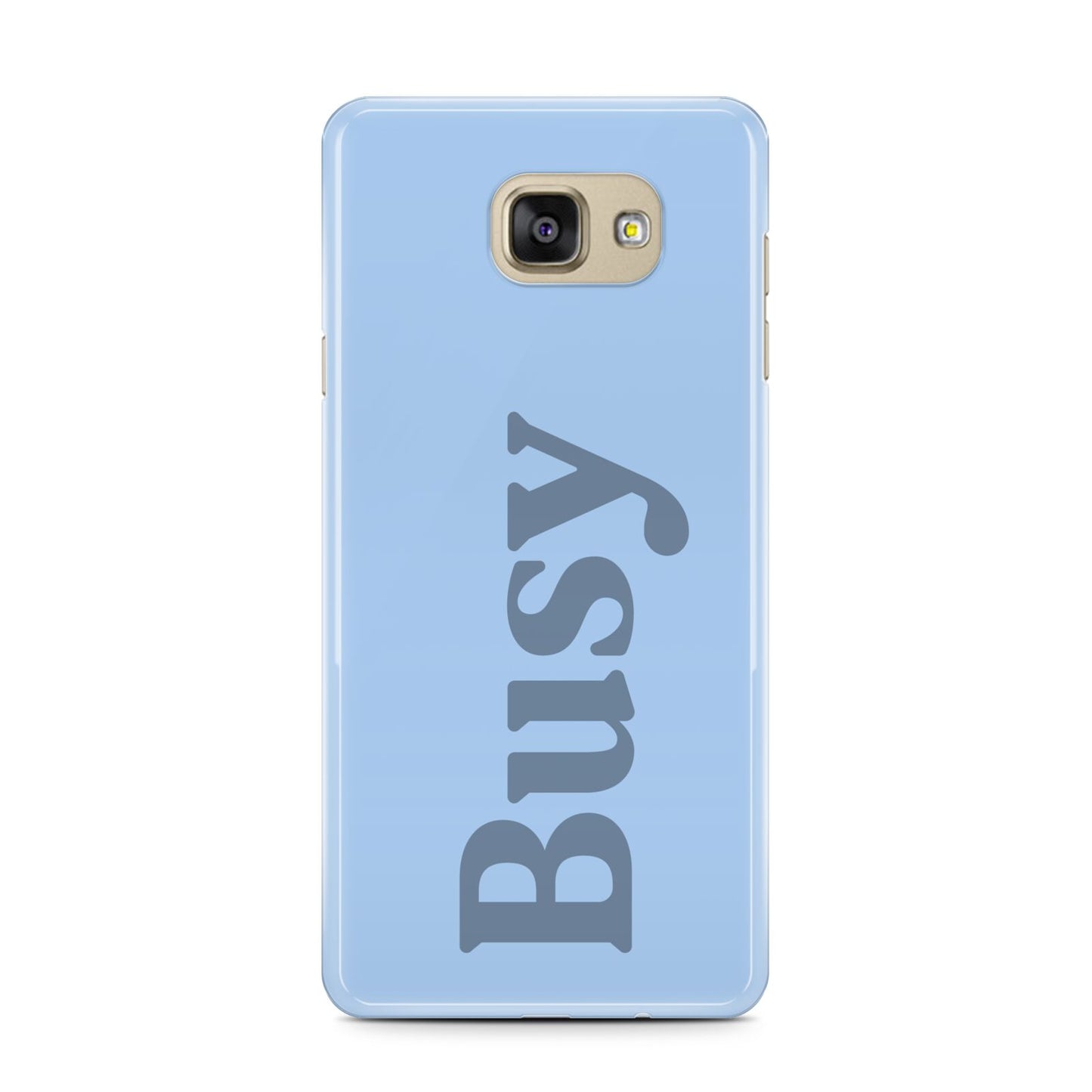 Busy Quote Samsung Galaxy A7 2016 Case on gold phone