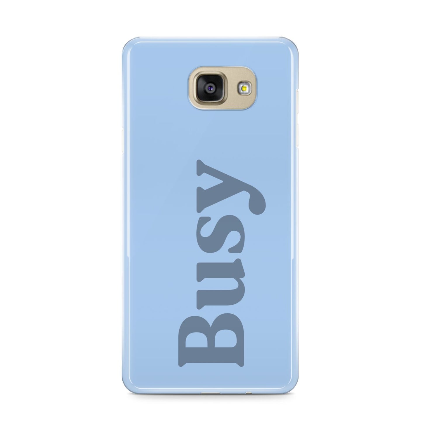 Busy Quote Samsung Galaxy A9 2016 Case on gold phone