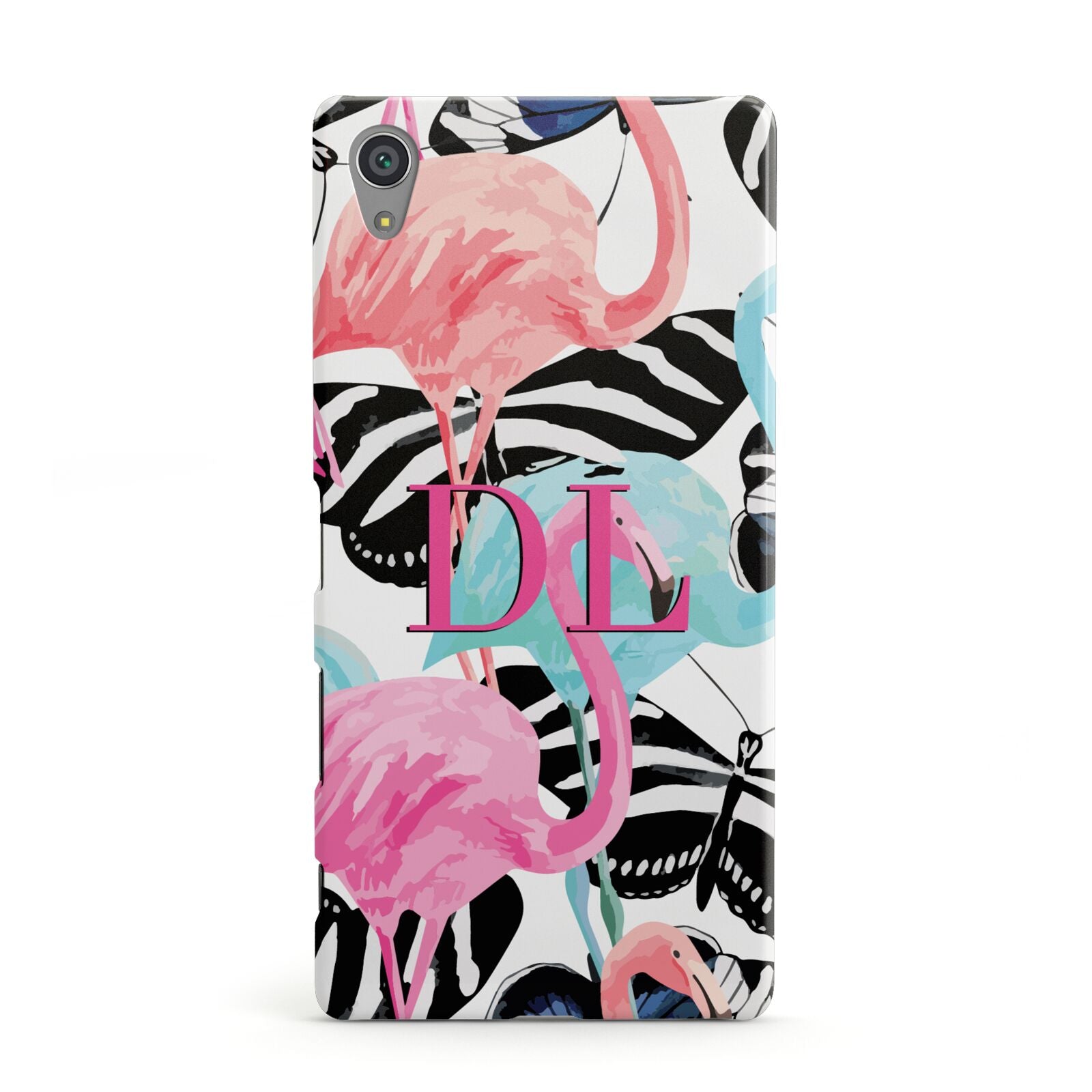 Butterflies Flamingos Sony Xperia Case