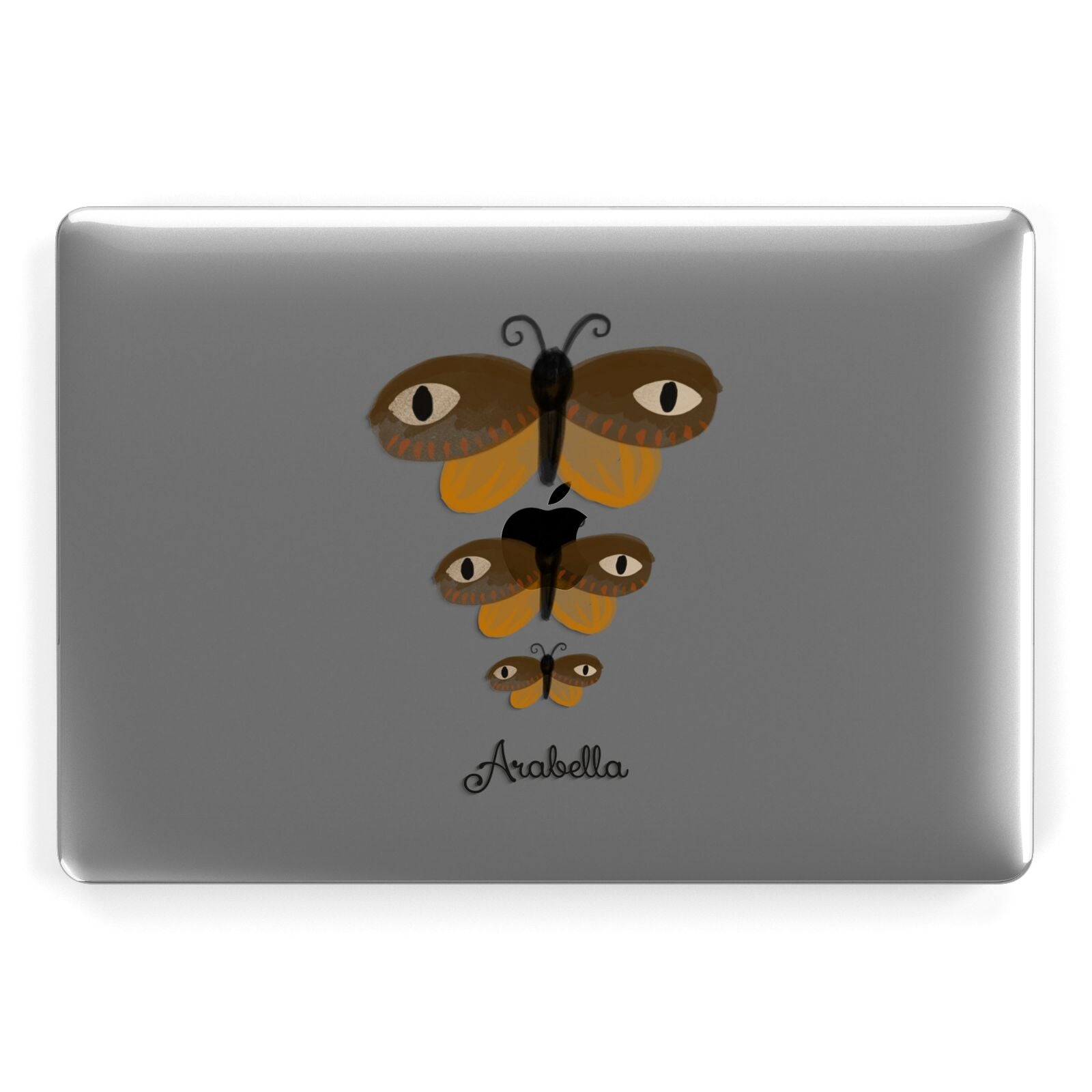 Butterfly Halloween Personalised Apple MacBook Case