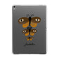 Butterfly Halloween Personalised Apple iPad Grey Case