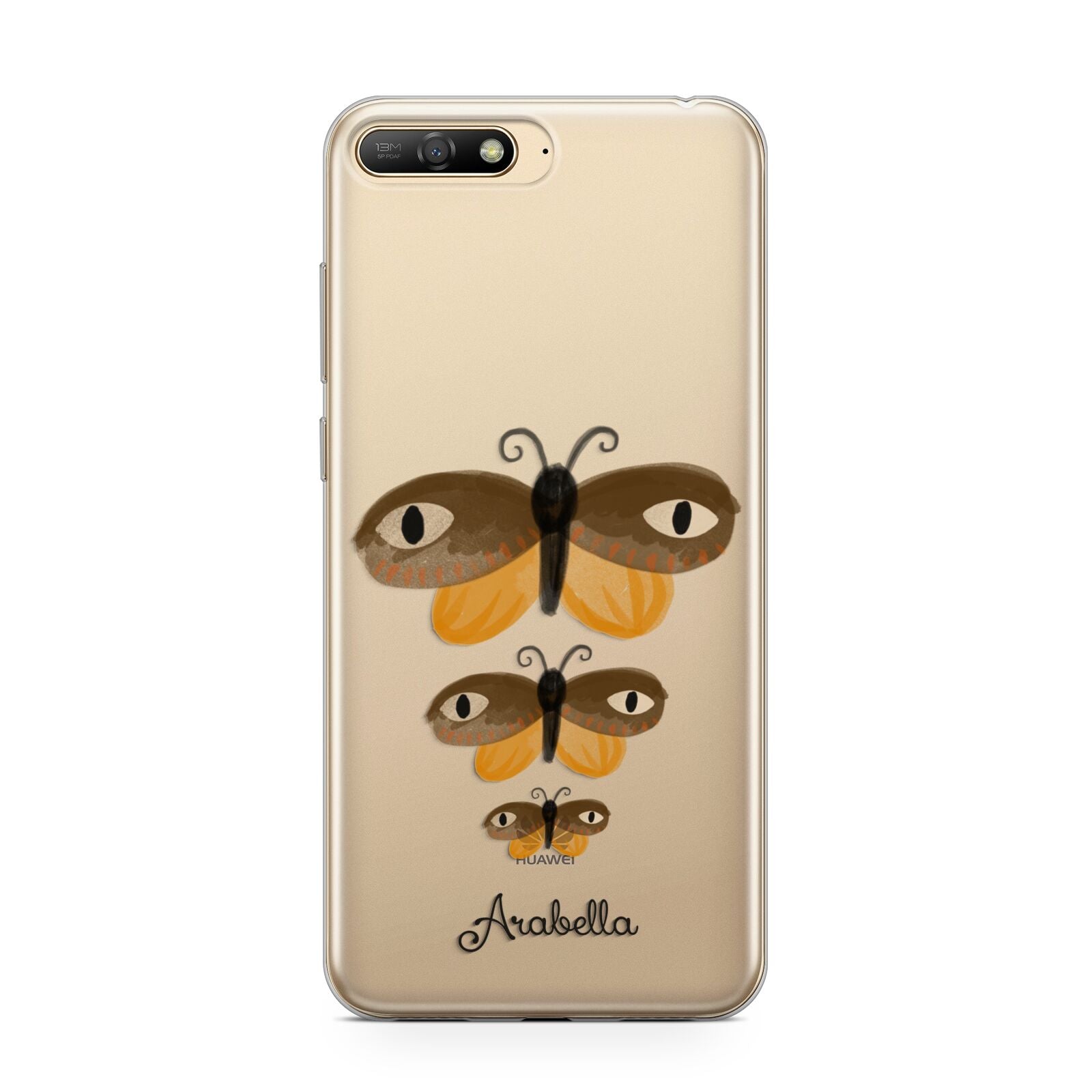 Butterfly Halloween Personalised Huawei Y6 2018