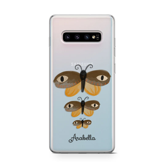 Butterfly Halloween Personalised Protective Samsung Galaxy Case