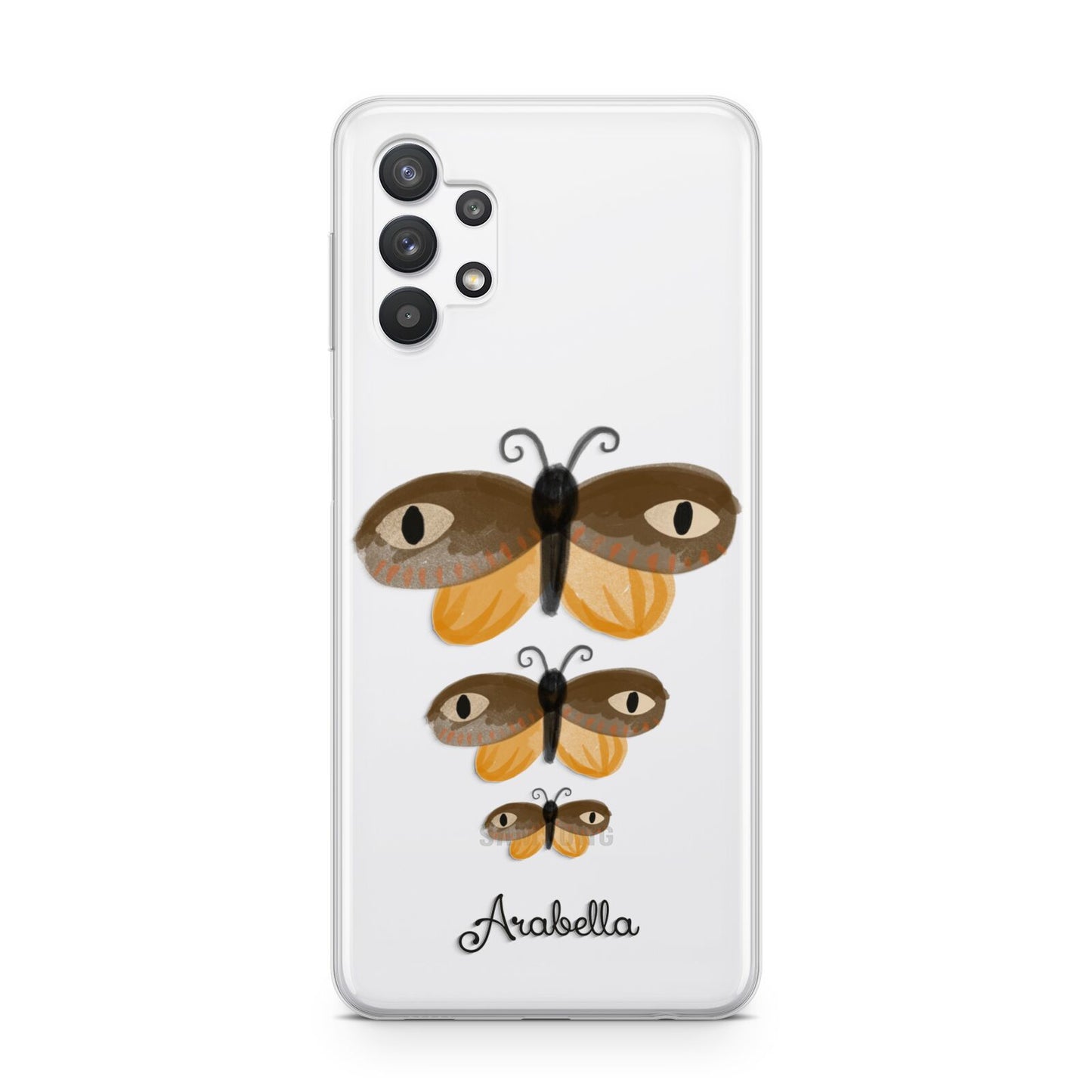 Butterfly Halloween Personalised Samsung A32 5G Case