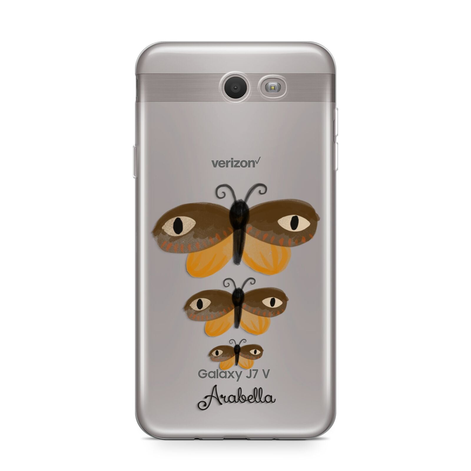 Butterfly Halloween Personalised Samsung Galaxy J7 2017 Case