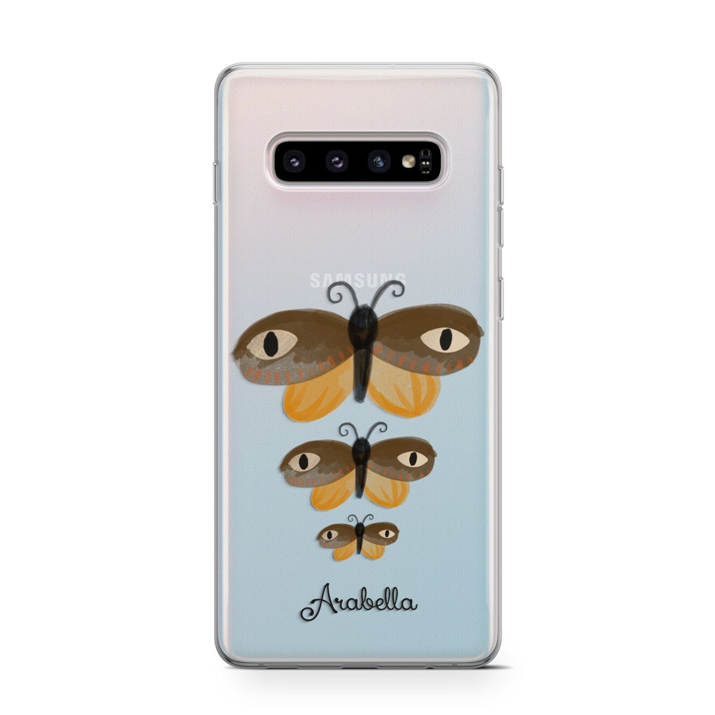 Butterfly Halloween Personalised Samsung Galaxy S10 Case