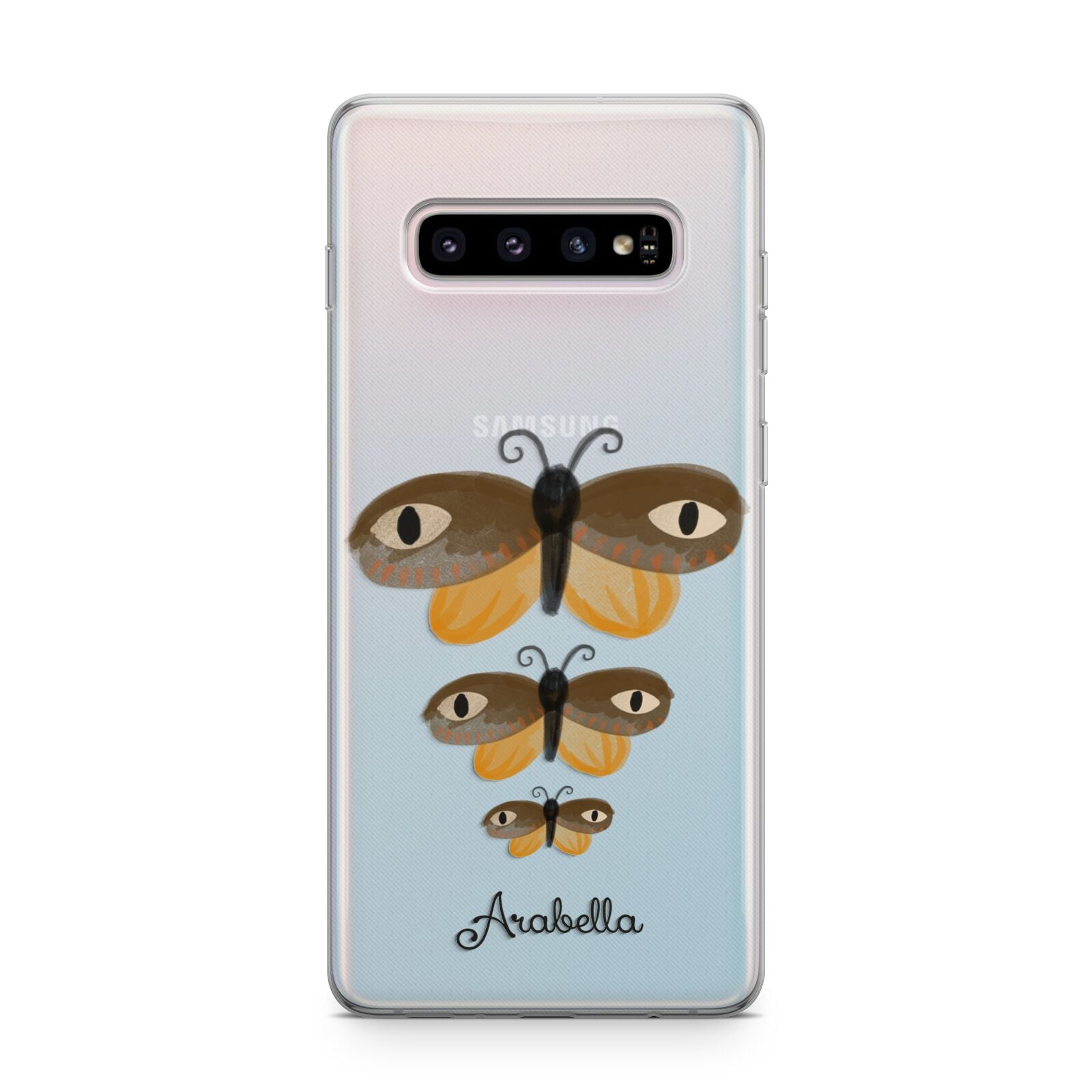 Butterfly Halloween Personalised Samsung Galaxy S10 Plus Case