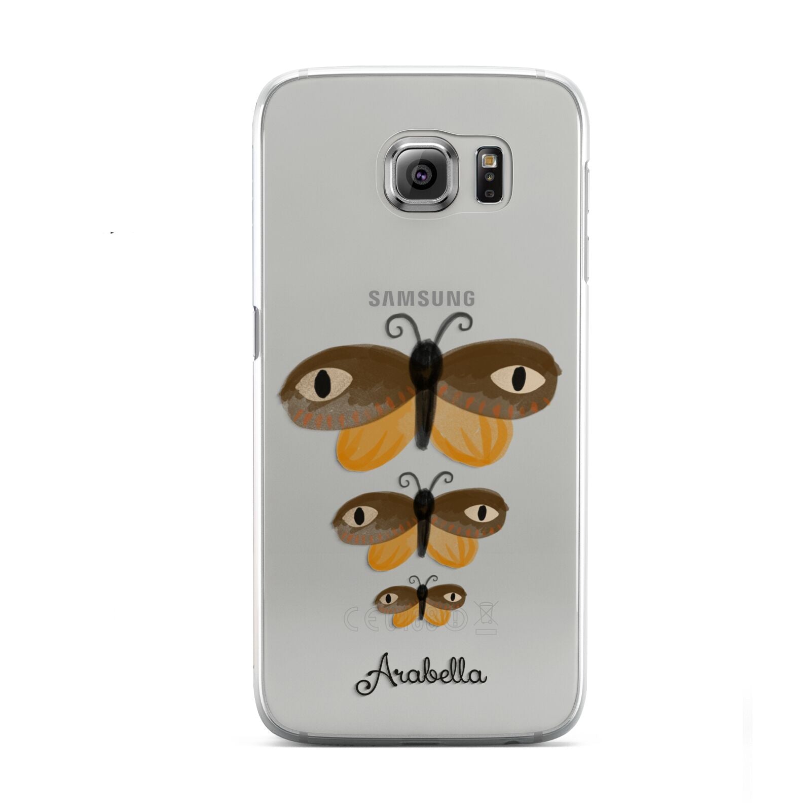 Butterfly Halloween Personalised Samsung Galaxy S6 Case