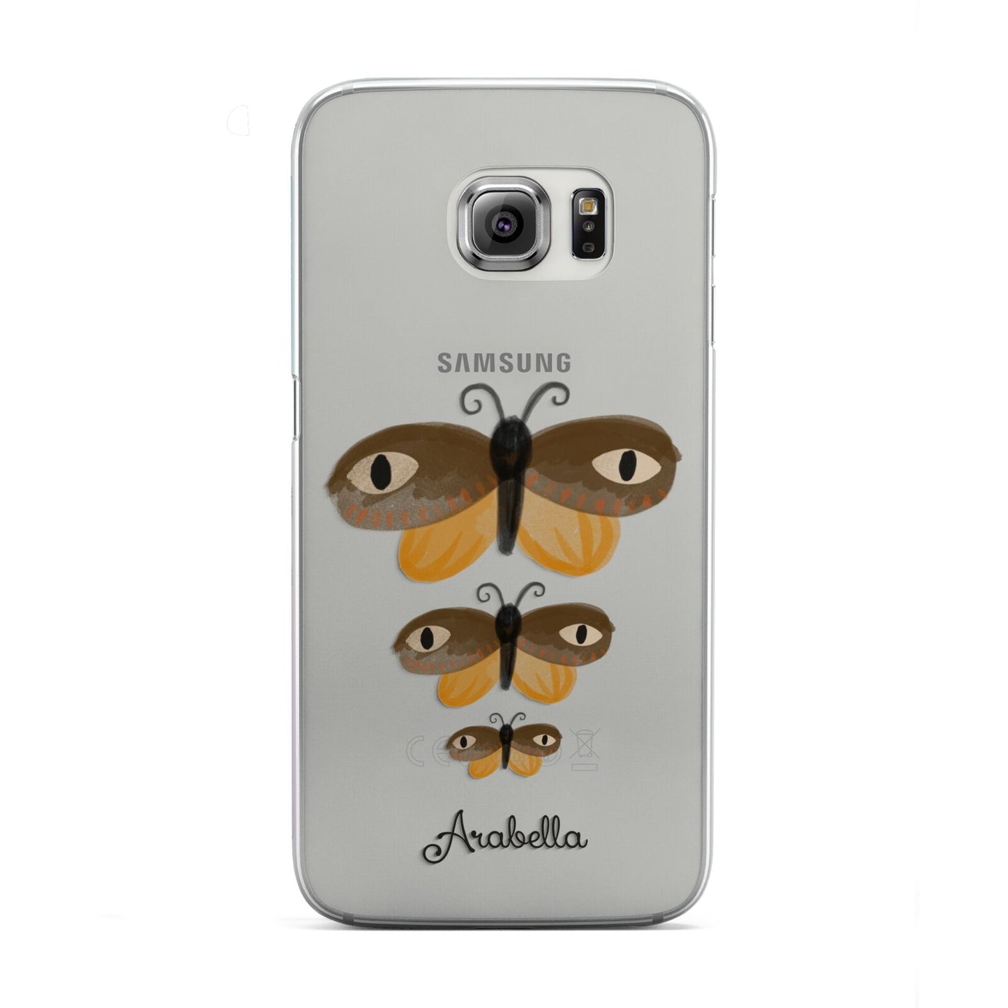 Butterfly Halloween Personalised Samsung Galaxy S6 Edge Case