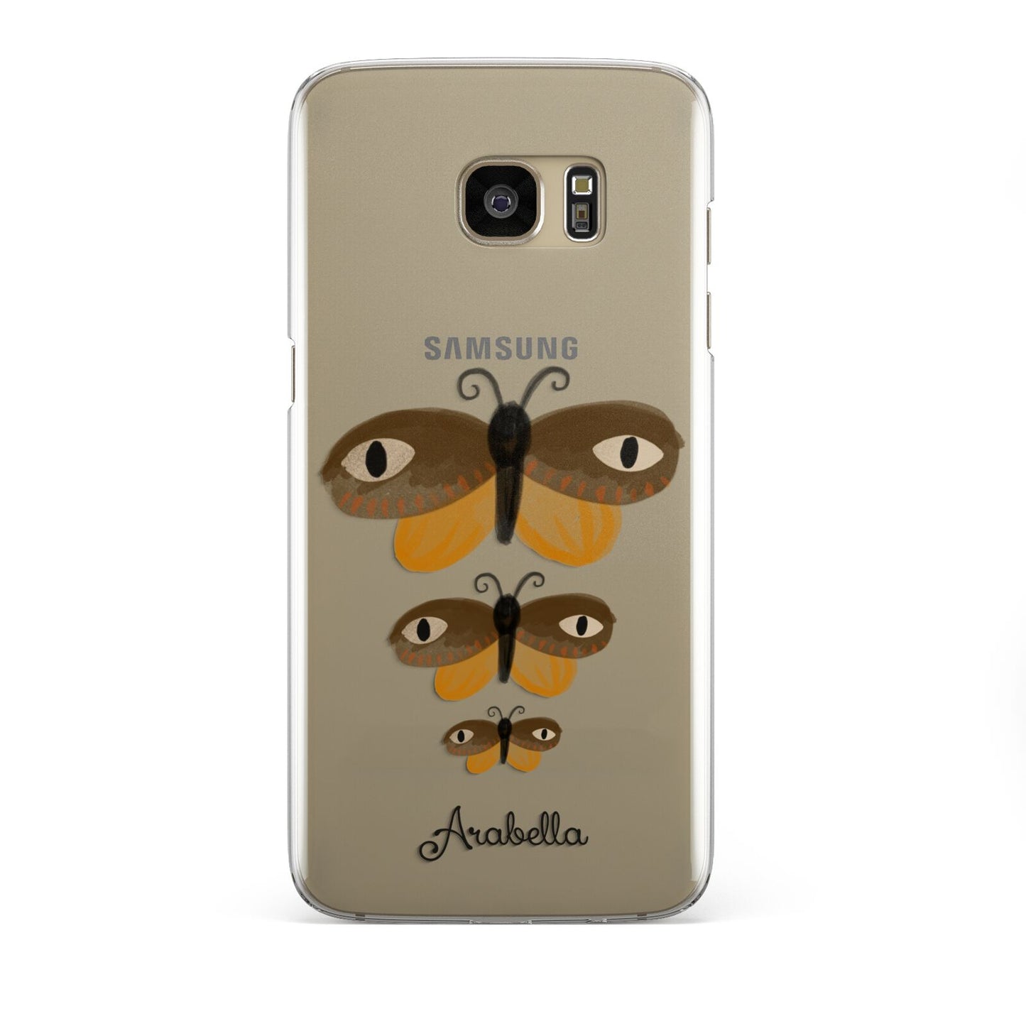 Butterfly Halloween Personalised Samsung Galaxy S7 Edge Case