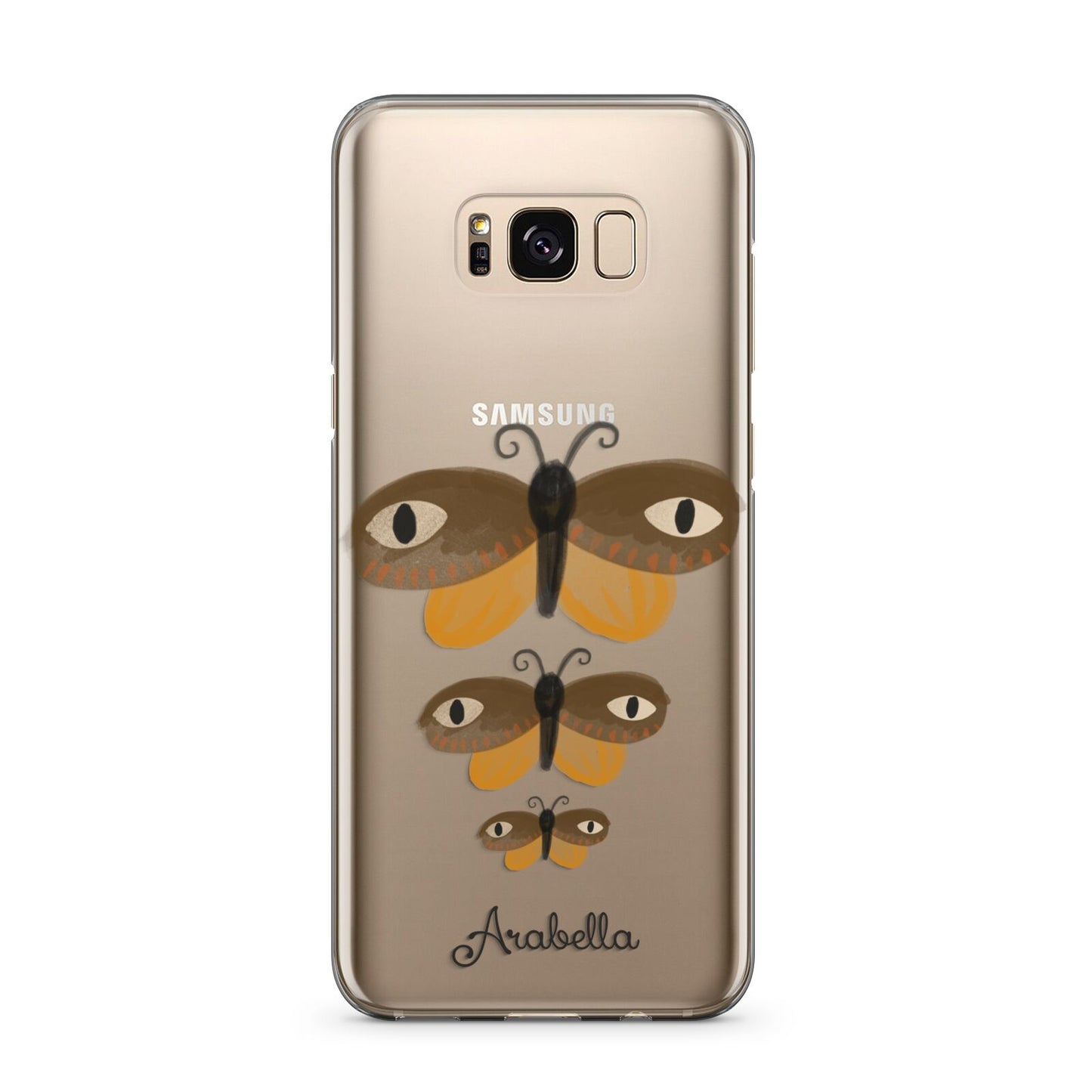 Butterfly Halloween Personalised Samsung Galaxy S8 Plus Case