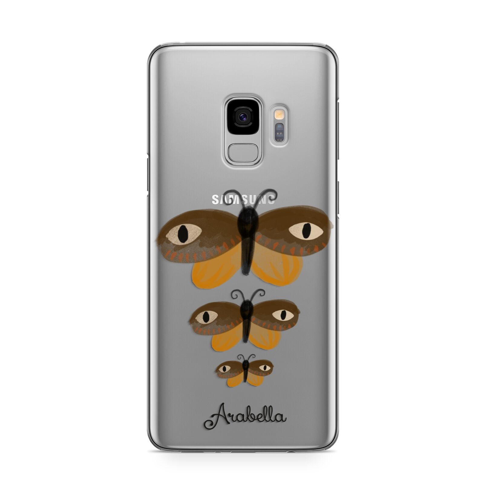 Butterfly Halloween Personalised Samsung Galaxy S9 Case