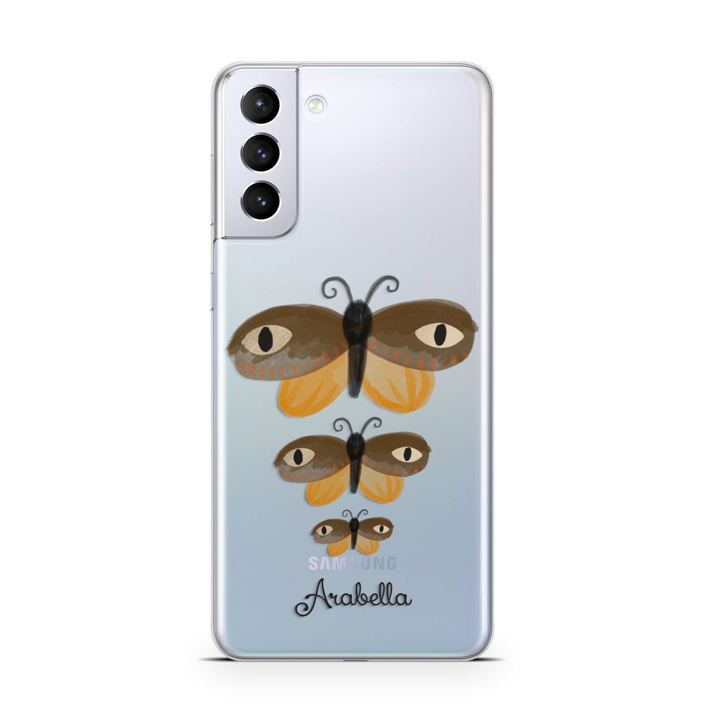 Butterfly Halloween Personalised Samsung S21 Plus Case