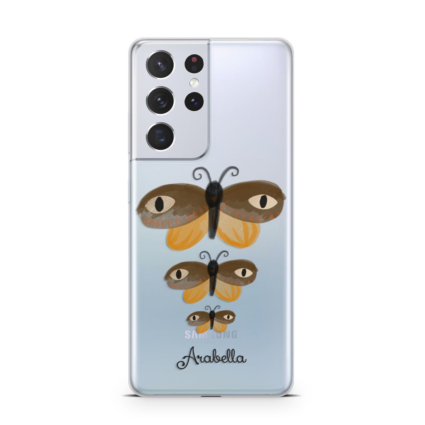 Butterfly Halloween Personalised Samsung S21 Ultra Case