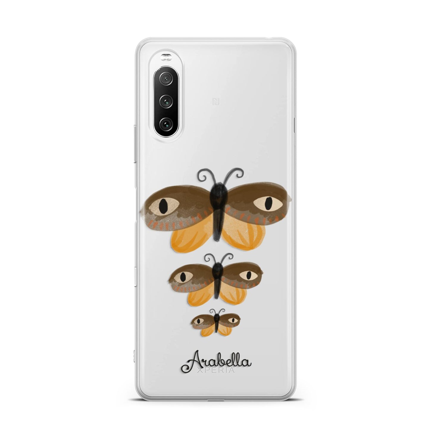 Butterfly Halloween Personalised Sony Xperia 10 III Case