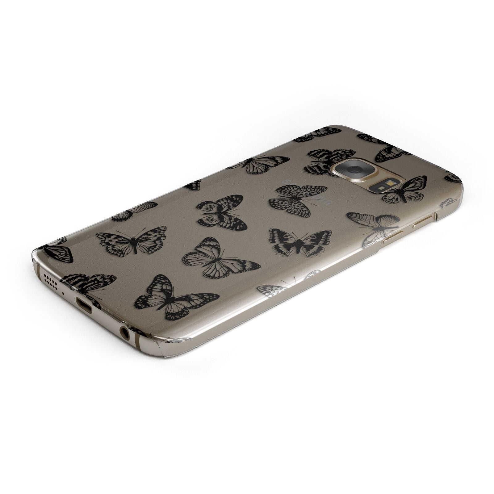 Butterfly Samsung Galaxy Case Bottom Cutout