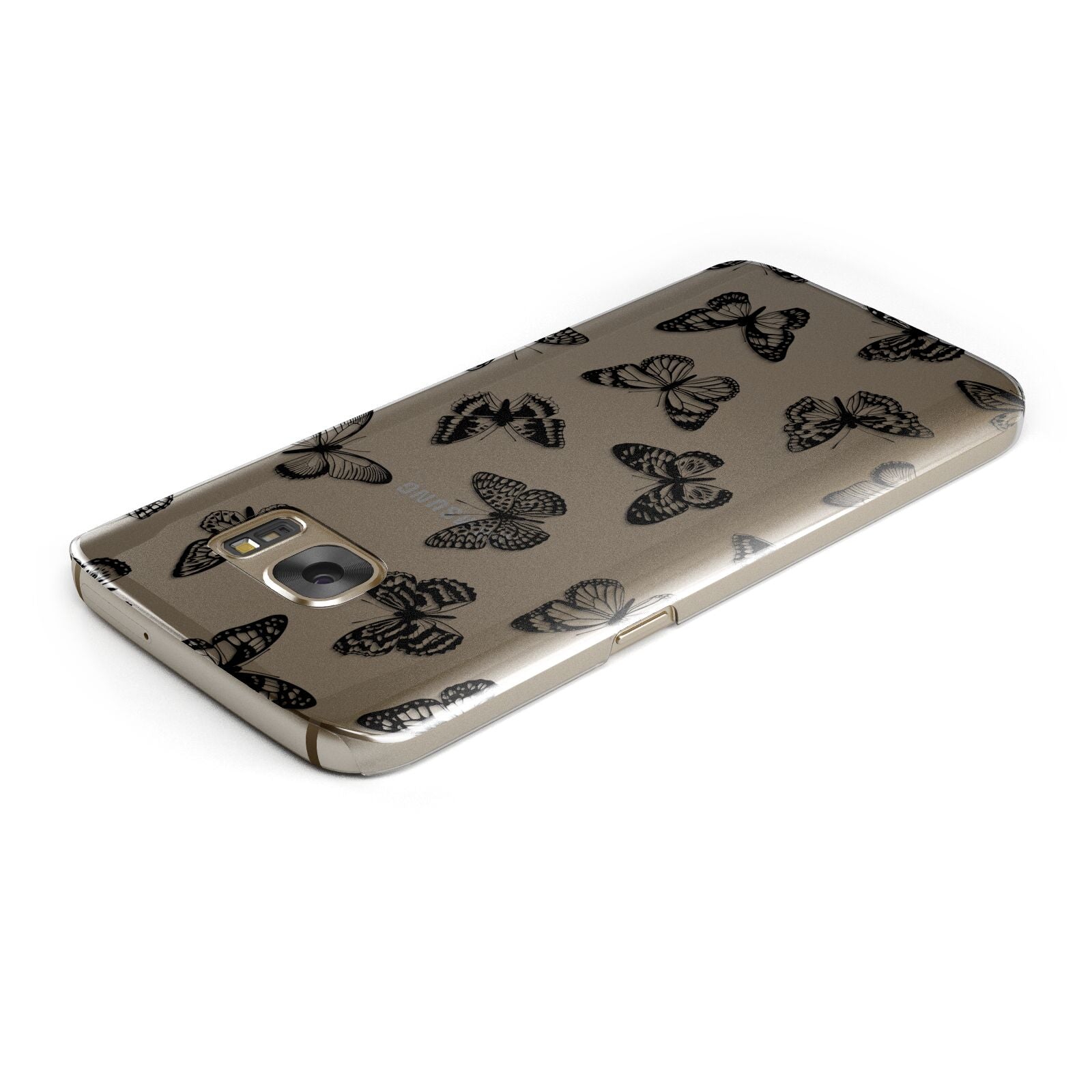 Butterfly Samsung Galaxy Case Top Cutout