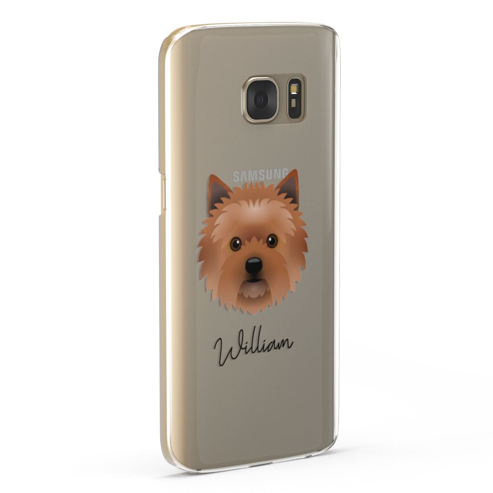 Cairn Terrier Personalised Samsung Galaxy Case Fourty Five Degrees