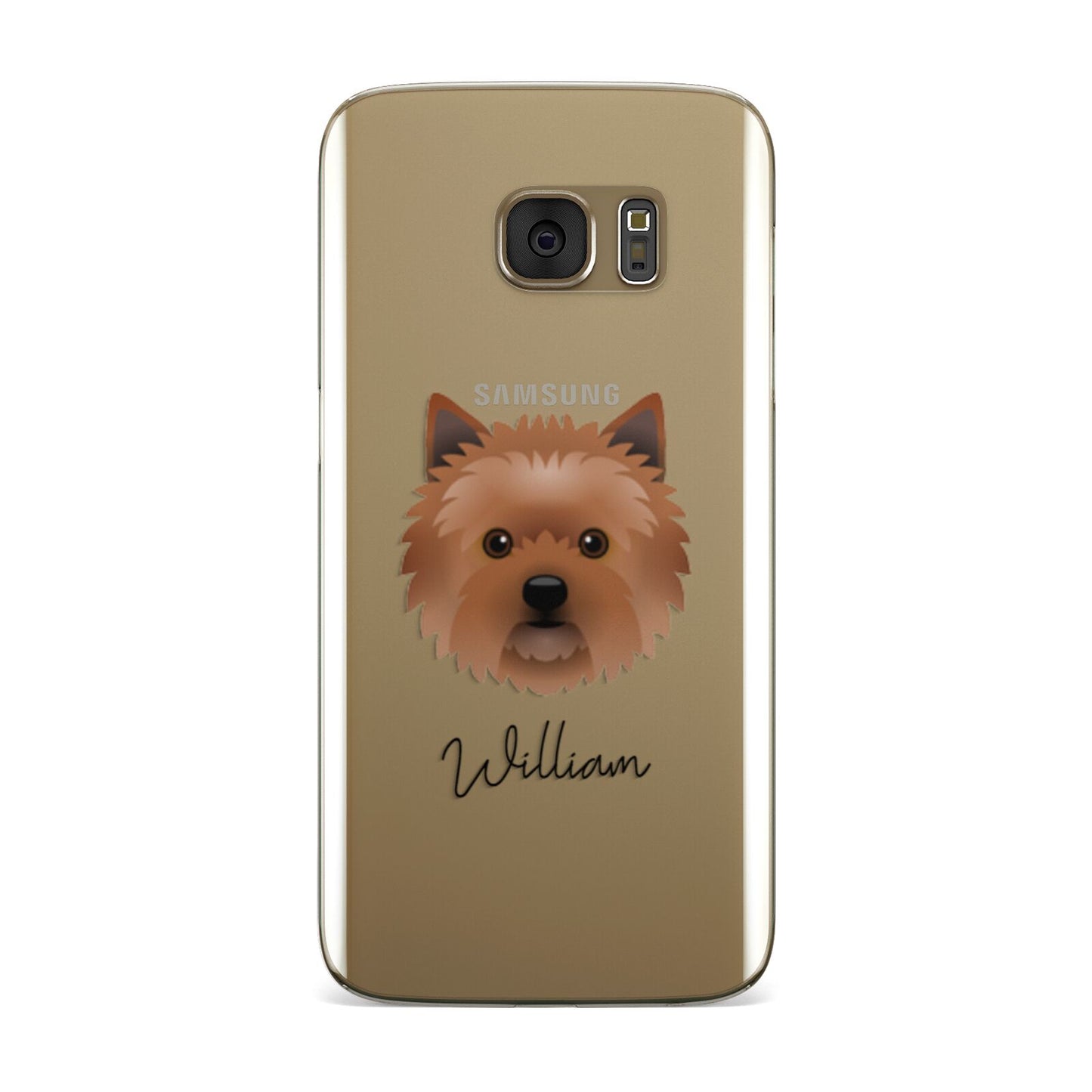 Cairn Terrier Personalised Samsung Galaxy Case