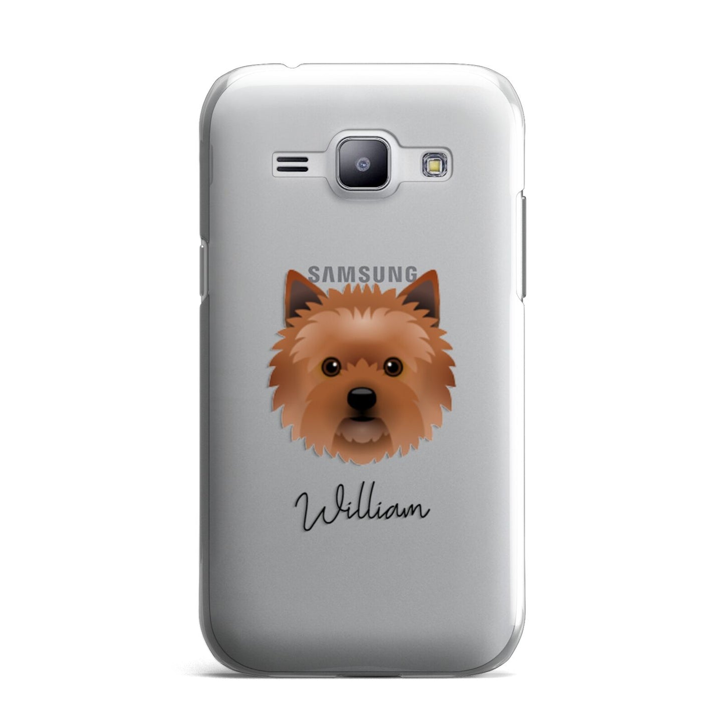 Cairn Terrier Personalised Samsung Galaxy J1 2015 Case