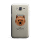 Cairn Terrier Personalised Samsung Galaxy J7 Case