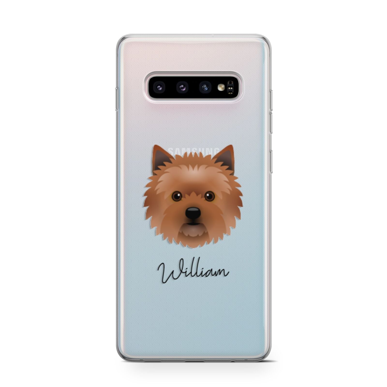 Cairn Terrier Personalised Samsung Galaxy S10 Case