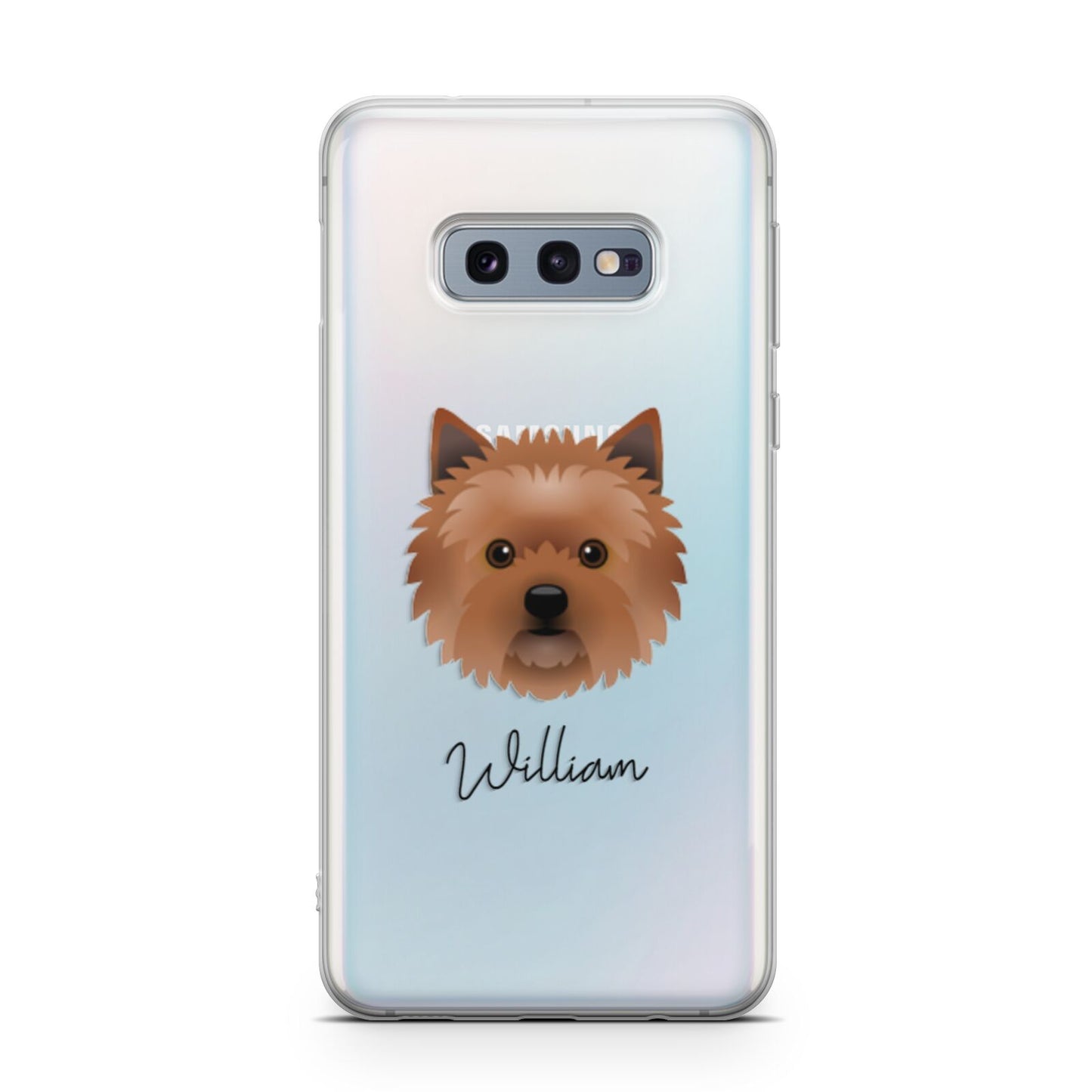 Cairn Terrier Personalised Samsung Galaxy S10E Case