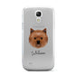 Cairn Terrier Personalised Samsung Galaxy S4 Mini Case