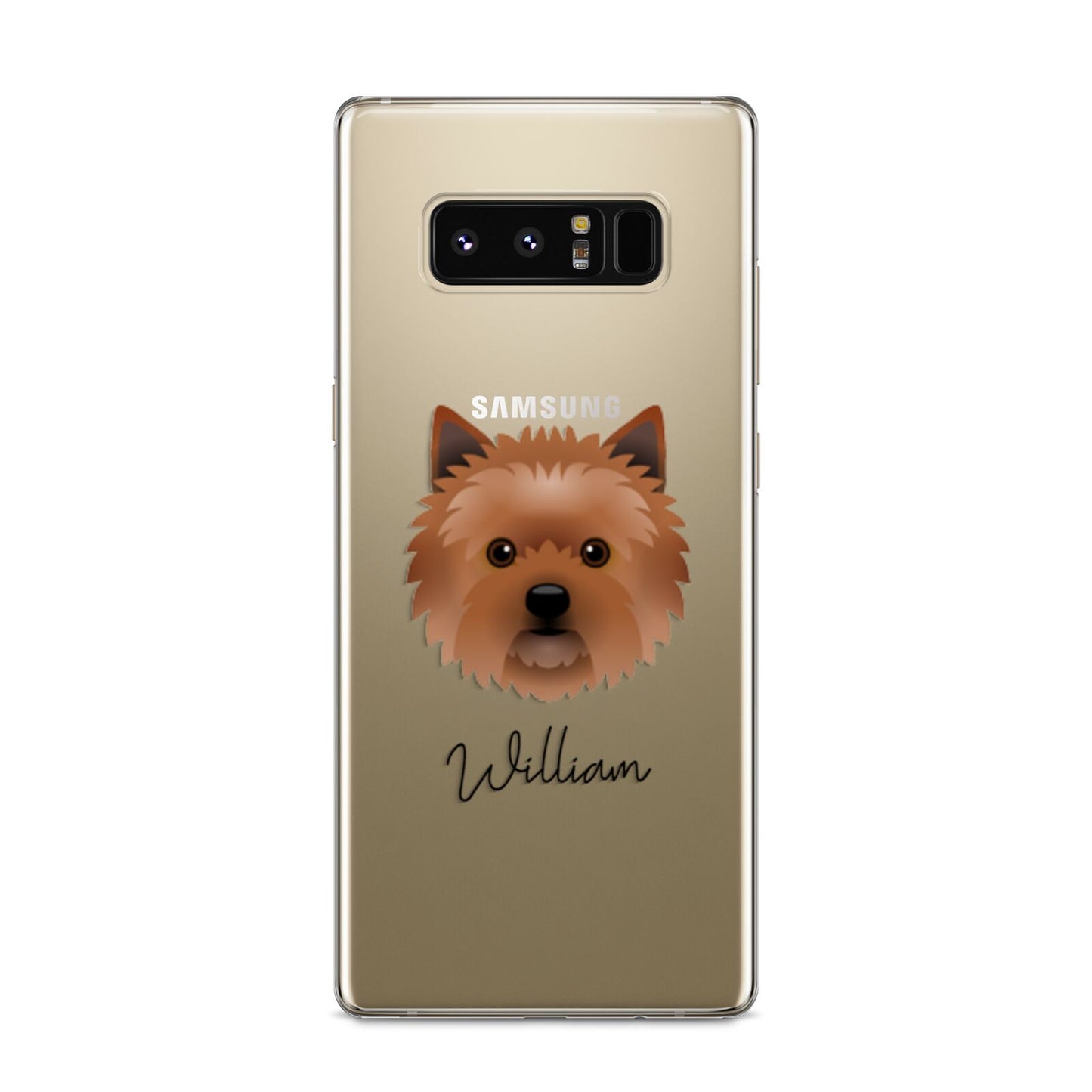 Cairn Terrier Personalised Samsung Galaxy S8 Case