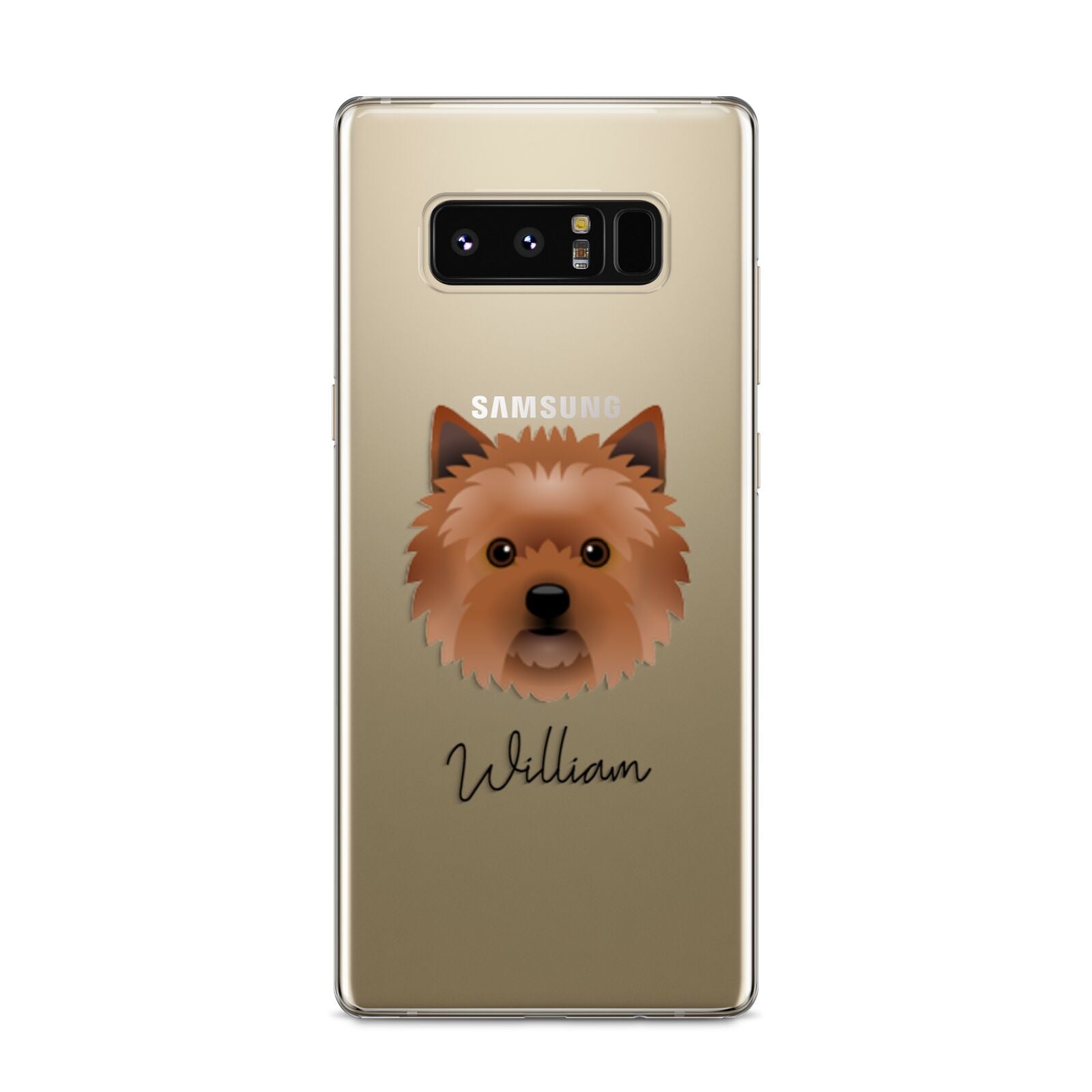 Cairn Terrier Personalised Samsung Galaxy S8 Case