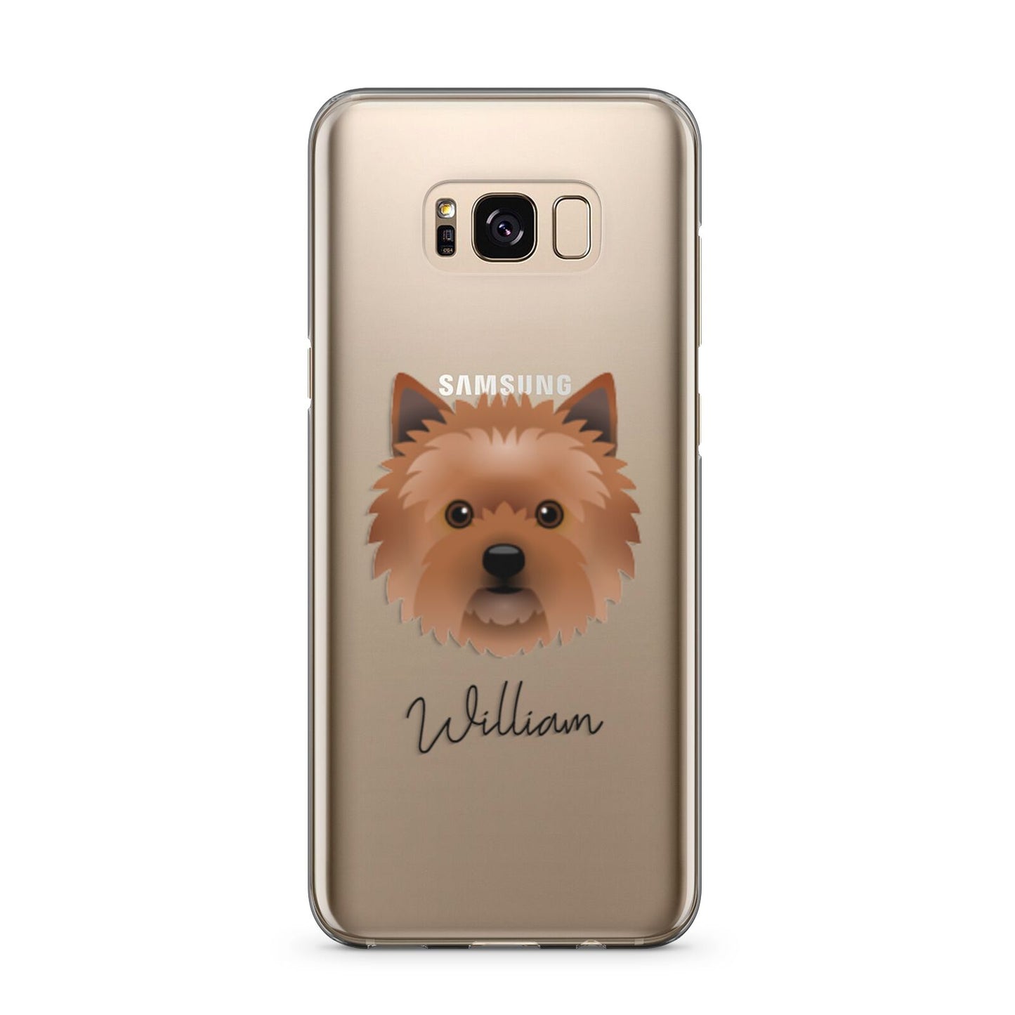 Cairn Terrier Personalised Samsung Galaxy S8 Plus Case