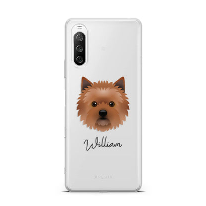 Cairn Terrier Personalised Sony Xperia 10 III Case
